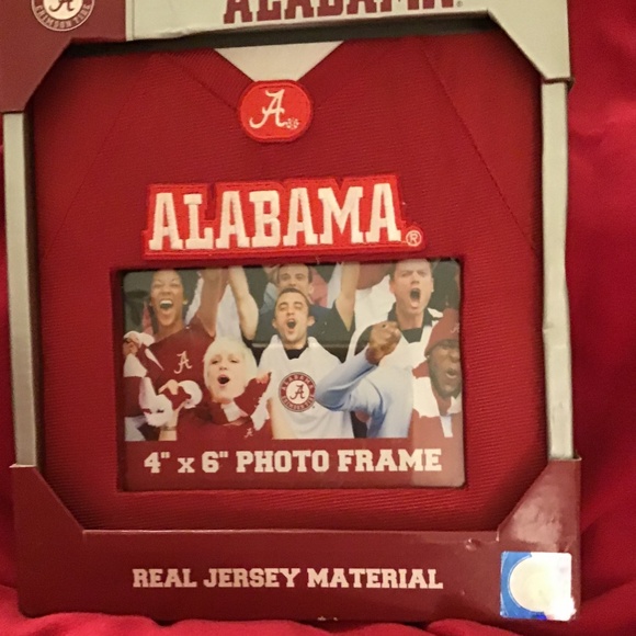 ALABAMA Photo Frames w/Jersey Fabric - Picture 1 of 2